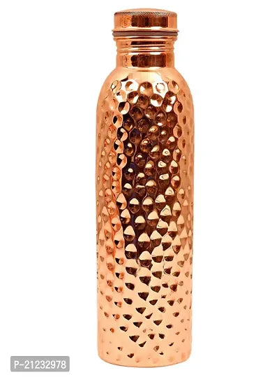 Hammred copper bottle