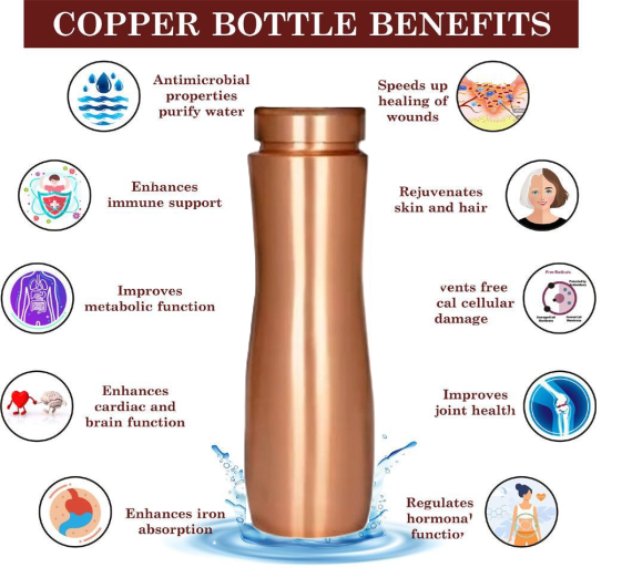 1000ML Tagor copper bottle