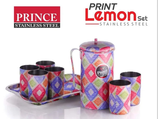 8 pcs Print lemon set